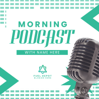 Morning Podcast Stream Instagram Post Image Preview