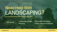 Simple Landscaping Services Animation