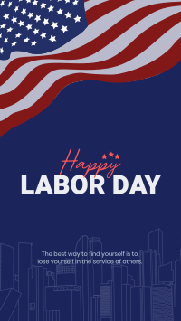 Celebrate Labor Day Instagram Story