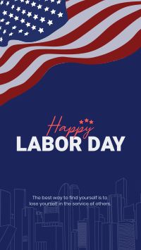 Celebrate Labor Day Instagram Story Image Preview