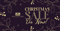 Decorative Christmas Sale Facebook Ad