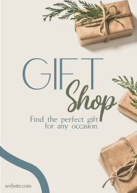 Elegant Gift Shop Poster