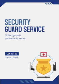 Security Service Flyer example 2