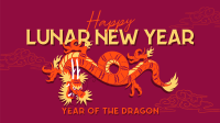 Lunar Year Chinese Dragon Animation