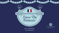 Bastille Day Badge Facebook Event Cover