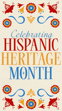 Traditional Hispanic Heritage Month YouTube Short