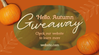 Hello Autumn Giveaway Video