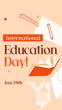 International Education Day TikTok Video