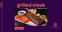 Grilled Steak Facebook Ad