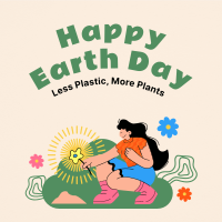 Plant a Tree for Earth Day Instagram Post Design