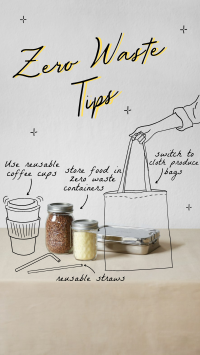 Zero Waste Tips Facebook Story