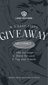 Easy Giveaway Mechanics Facebook Story