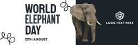 Save Elephants Twitter Header Image Preview