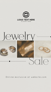 Luxurious Jewelry Sale Instagram Reel Image Preview