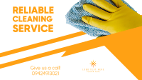 Reliable Cleaning Service Facebook Event Cover