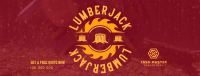 Rustic Master Lumberjack Facebook Cover Image Preview