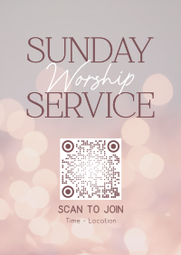 Sunday Worship Gathering Poster