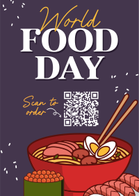 Asian Famous Dishes Flyer Design