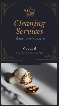 Lux Jewelry Cleaning Services Facebook Story