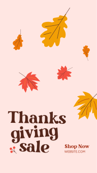 Thanksgiving Promo Facebook Story