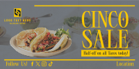 Cinco De Mayo Food Promo Twitter Post