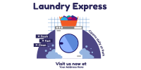 Laundry Express Twitter Post