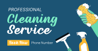 Professional Cleaner Facebook Ad Design