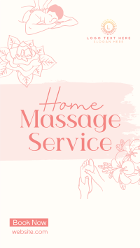 Home Massage Service Facebook Story