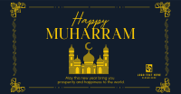 Decorative Islamic New Year Facebook Ad