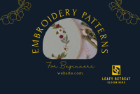 Embroidery Order Pinterest Cover Image Preview