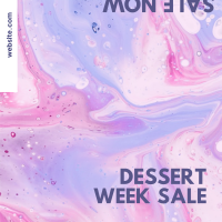 Dessert Week Sale Instagram Post