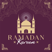 Blessed Ramadan Instagram Post