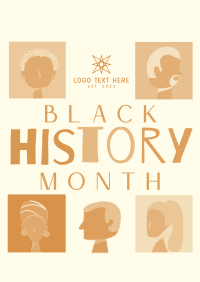 Happy Black History Poster