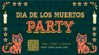 Muerto Cat Party Animation