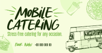 Handdrawn Food Truck Facebook Ad