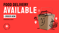 Food Takeout Delivery Facebook Event Cover