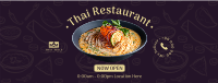 Thai Resto Facebook Cover Image Preview