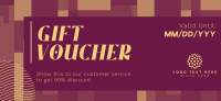 Voucher Gift Certificate example 2