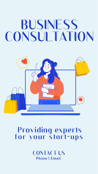 Online Business Consultation Instagram Story