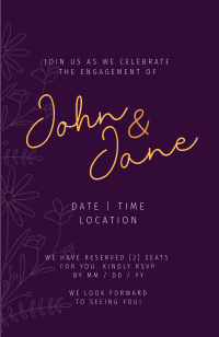 Formal Invitation example 4