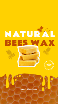 Naturally Made Beeswax Facebook Story