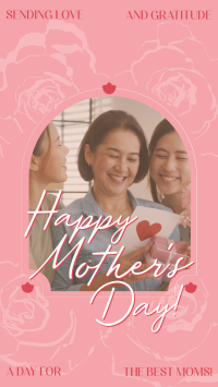 Mother's Day Rose Instagram Reel Image Preview