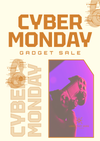 Cyber Gadget Sale Poster