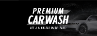 Premium Car Wash Facebook Cover Image Preview