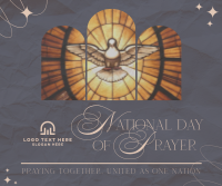 Elegant Day of Prayer Facebook Post