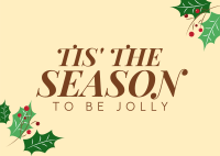 Tis' The Season Postcard