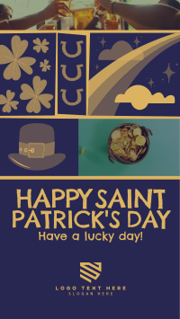 Rustic St. Patrick's Day Greeting Instagram Reel Image Preview