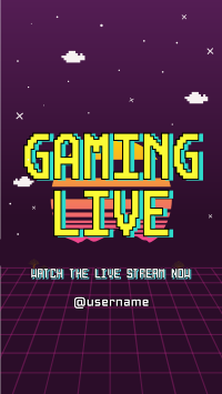 Retro Live Gaming Video