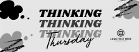 Quirky Thinking Thursday Facebook Cover Design