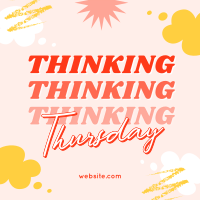 Quirky Thinking Thursday Instagram Post Image Preview